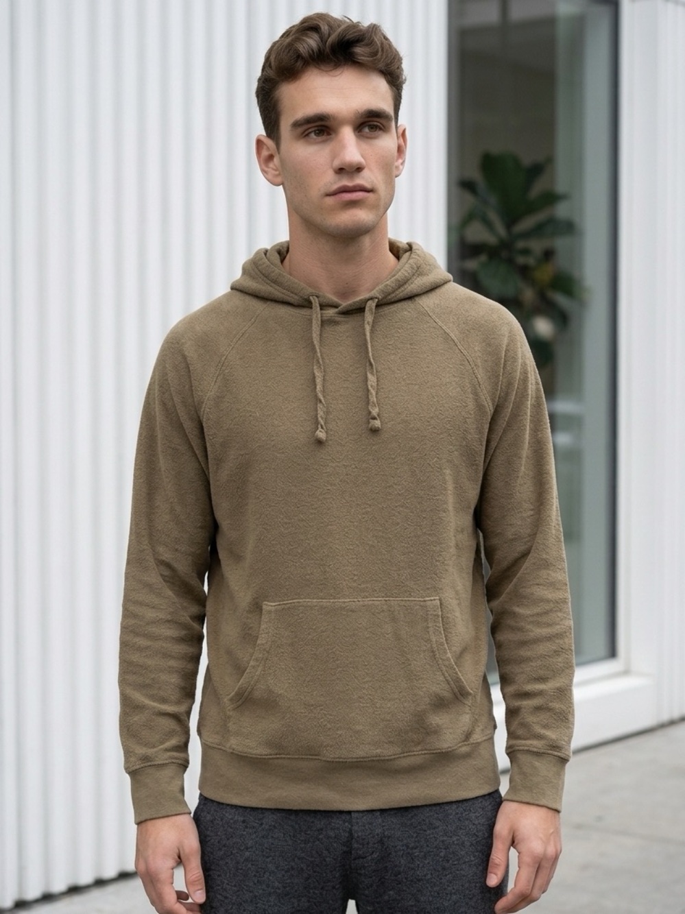 Goodfellow & Co Olive Hoodie Pullover